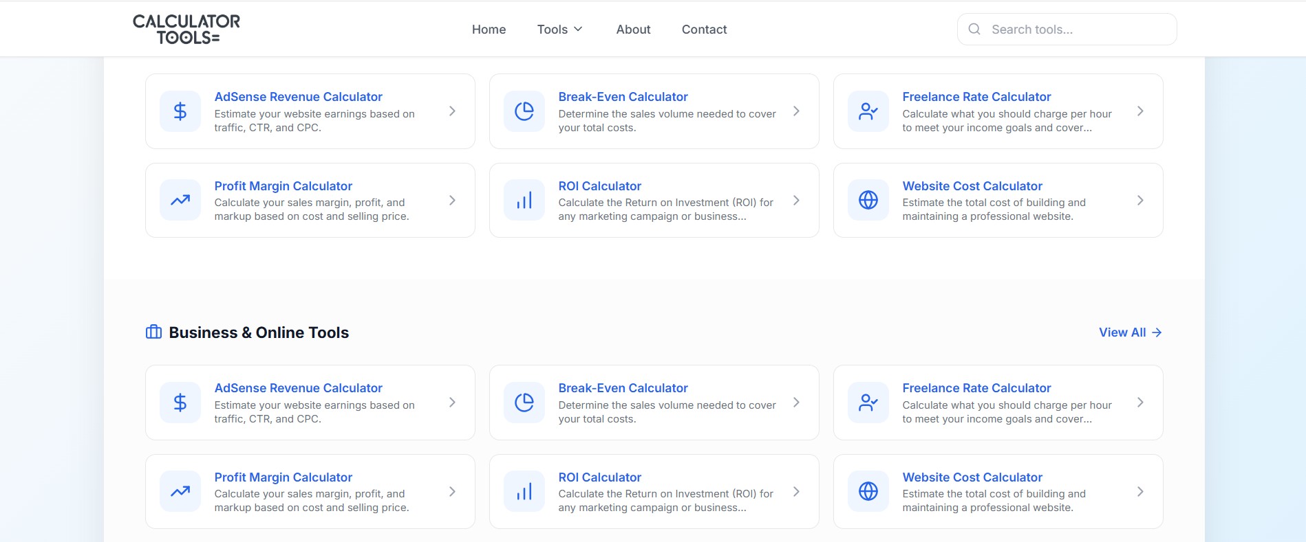 33+ Free Calculators Tools Php Script